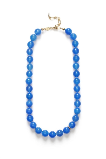 Anni Lu, Ball necklace, Pacific Blue
